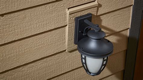 exterior light base junction box lap sidong|exterior lighting for siding box.